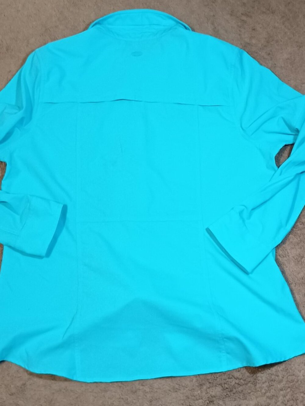 Reel Legends/Fishing Shirt/Womens XL Blue Coastal Gorpcore Vented Performance To - Picture 8 of 8